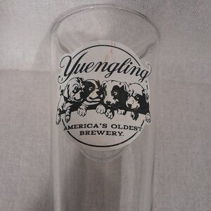 VTG Yuengling Pint Glass with Puppies